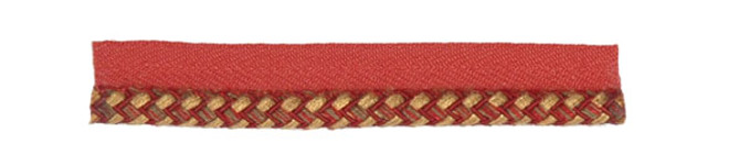 T1118 Braided Lipco Cabernet Braided Lipcord by RM CoCo Fabric Crescendo - Horizontal: 0 and Vertical: 0 0 - Fabric Carolina -