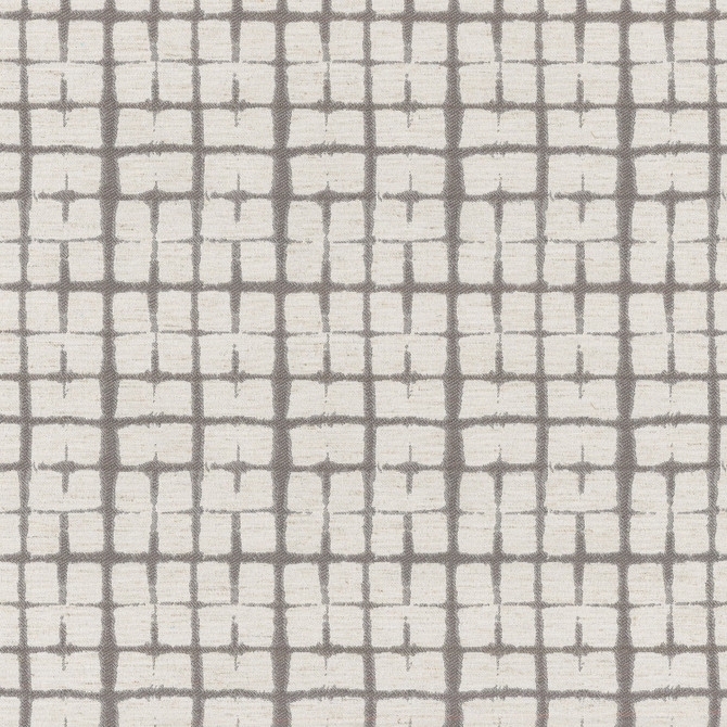 Shibori Plaid Grey 180065 by Novogratz Fabric - Base:94%Polyester 6%Linen China 30000 Horizontal: 5.5 and Vertical: 3.5 57 - Fabric Carolina -