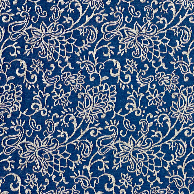 2600 Wedgewood/Garden by Charlotte Fabric Uptown Jacquards VI 100% Woven Polyester Asia Exceeds 70,000 Wyzenbeek Rubs (Heavy Duty) Horizontal: 6" x Vertical: 7" 54 Inches - Fabric Carolina -