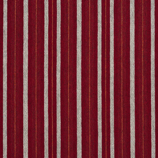 5826 Spice Stripe by Charlotte Fabric Classic Patterns 52% Polyester, 48% Cotton Made In USA Exceeds 120,000 Wyzenbeek Rubs (Heavy Duty) Horizontal: 2" 54 Inches - Fabric Carolina -