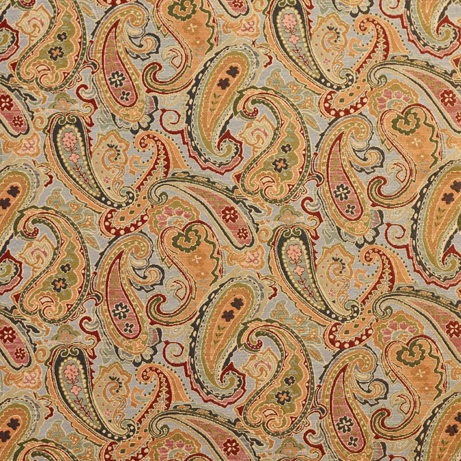 1970 Heather Paisley by Charlotte Fabric Tapestry Classics 70% Polyester, 30% Cotton Asia Exceeds 45,000 Wyzenbeek Rubs (Heavy Duty) Horizontal: 28.5" x Vertical: 15.25" 54 Inches - Fabric Carolina -