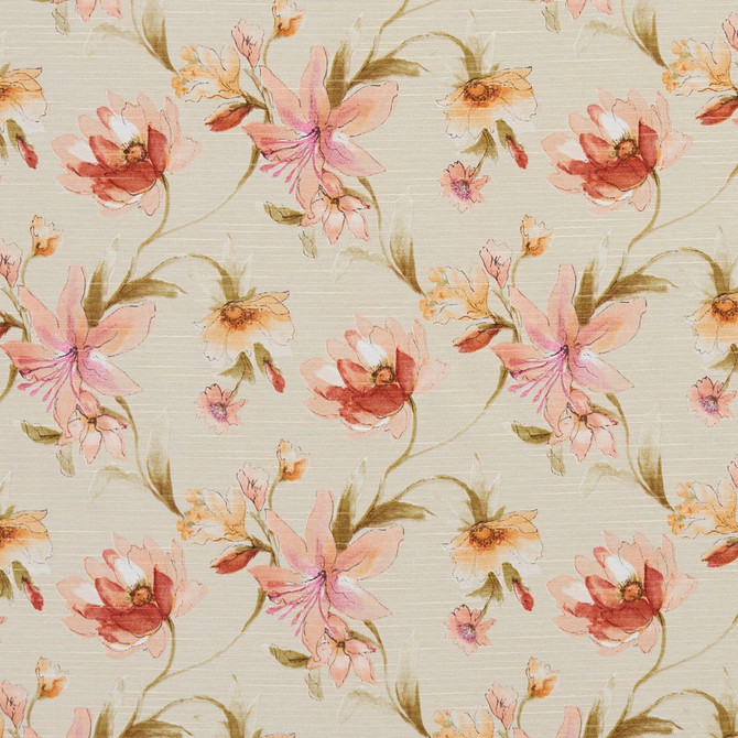 10870-02 by Charlotte Fabric Botanical Prints 60% Cotton, 40% Polyester Spain Exceeds 80,000 Wyzenbeek Rubs (Heavy Duty) </p><p>Repeat: Horizontal: 13.5" x Vertical: 12.5" 54 Inches - Fabric Carolina -