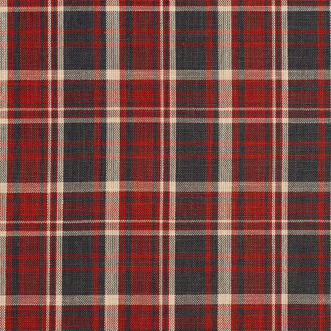 D101 Brick Plaid by Charlotte Fabric Clubhouse Collection 100% Woven Polyester Asia Exceeds 120,000 Wyzenbeek Rubs (Heavy Duty) </p><p>Repeat: Horizontal: 3.25" x Vertical: 3.5" 54 Inches - Fabric Carolina -