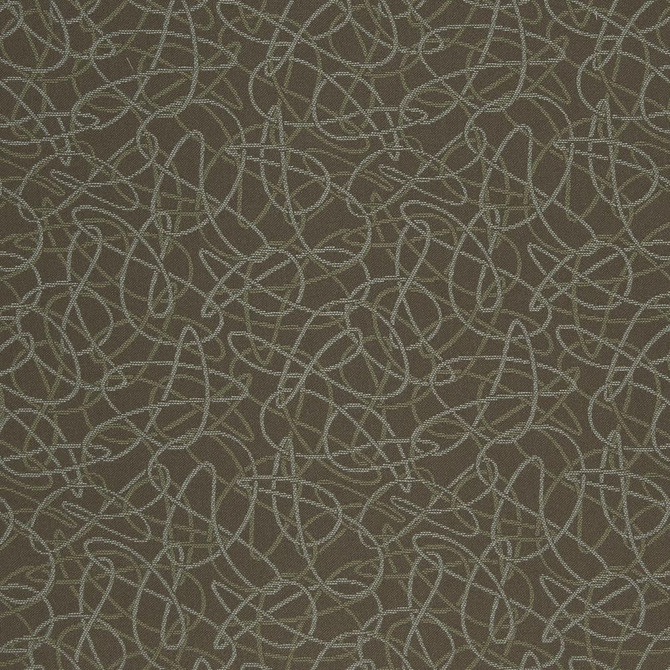D931 Squiggles/Chocolate by Charlotte Fabric Durables III 100% Woven Polyester Made In USA Exceeds 100,000 Wyzenbeek Rubs (Heavy Duty) </p><p>Repeat: Horizontal: 7.25" x Vertical: 7.25" 54 Inches - Fabric Carolina -