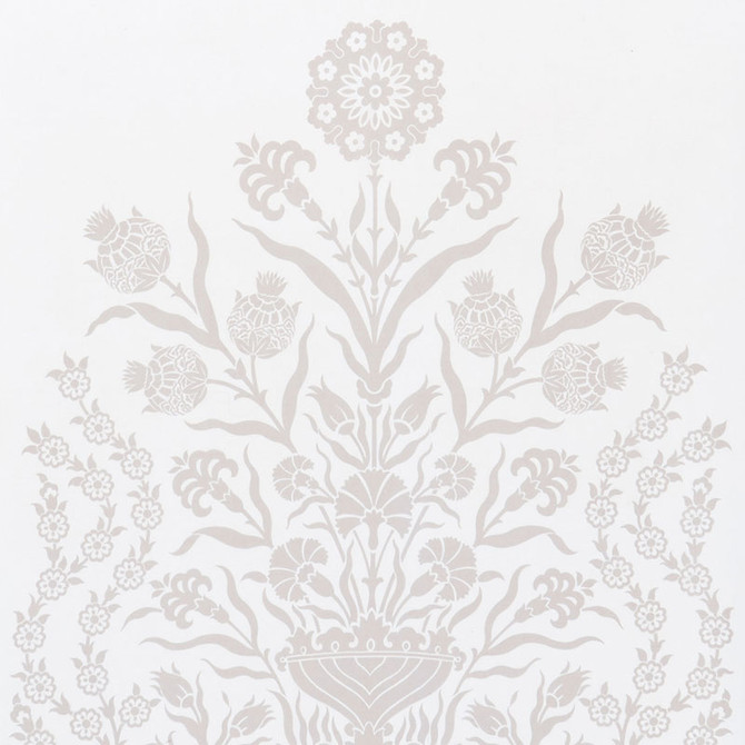 Iznik Sheer Natural 178091 by Schumacher Fabric OTTOMAN CHIC See Sample TURKEY - </p><p>Repeat: Horizontal: 118" (300CM) and Vertical: 50 1/4" (128CM) 118" (300CM) - Fabric Carolina -