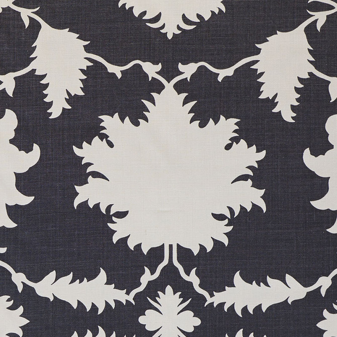 Garden Of Persia Charcoal 175035 by Schumacher Fabric MARY MCDONALD LINEN 100% UNITED KINGDOM </p><p>Repeat: Horizontal: 26" (66CM) and Vertical: 44" (112CM) 54 - Fabric Carolina -