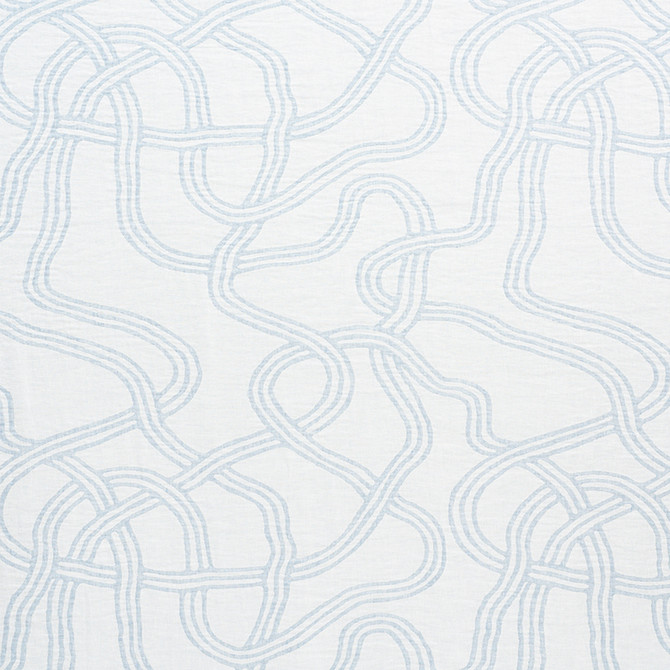 Seabury Light Blue 75290 by Schumacher Fabric Chambray 100% Linen - Horizontal: 30 and Vertical: 30.75 118 - Fabric Carolina -