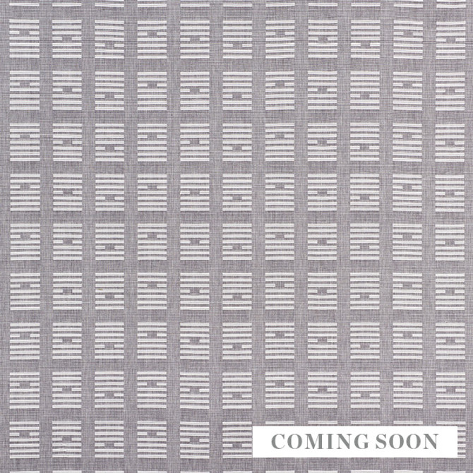 Tiasquam Weave Grey 75661 by Schumacher Fabric Caroline-Z-Hurley 100% Cotton Martindale 14,000 Horizontal: 8.75 and Vertical: 3.5 55.75 - Fabric Carolina -