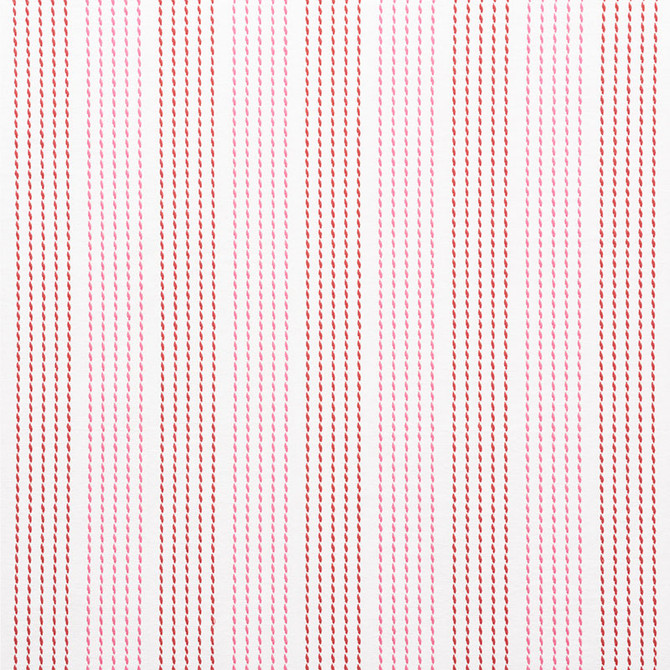 Running Stitch Red & Pink 75321 by Schumacher Fabric Nautilus 100% Cotton - Horizontal: 6.25 and Vertical: 1/2- 55 - Fabric Carolina -