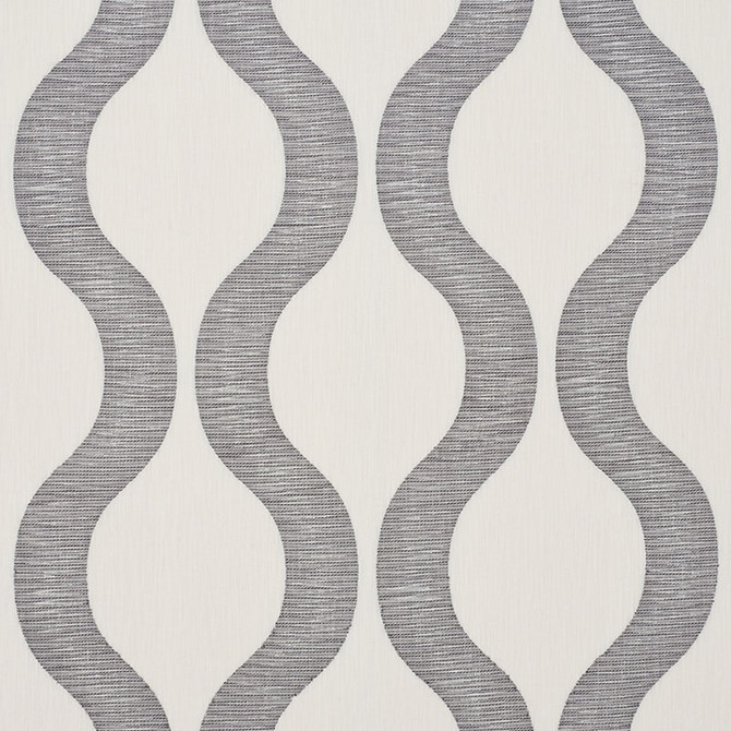 Ondata Charcoal 73222 by Schumacher Fabric AU NATUREL See Sample INDIA - </p><p>Repeat: Horizontal: 14 1/4" (36CM) and Vertical: 16" (41CM) 56 1/2" (143 CM) - Fabric Carolina -