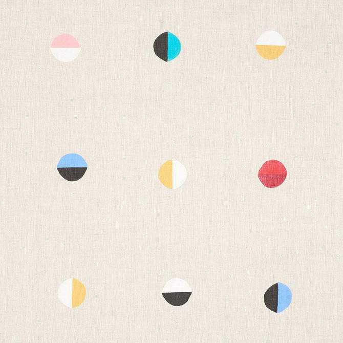 Joshua Tree Natural Moons 74040 by Schumacher Fabric Caroline Z Hurley 19.0" - Fabric Carolina -