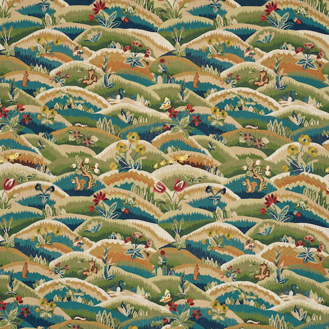 Gerry Embroidery Document 72450 by Schumacher Fabric Once Upon A Time 26.0" - Fabric Carolina -