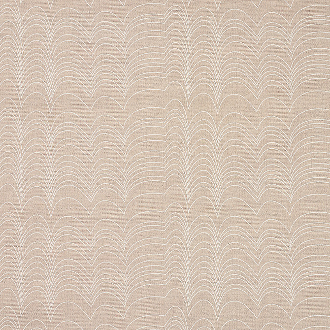 Richter Ivory & Natural 177113 by Schumacher Fabric Prints-By-Studio-Bon 55% Linen, 45% Cotton - Horizontal: 10.75 and Vertical: 6.75 54 - Fabric Carolina -