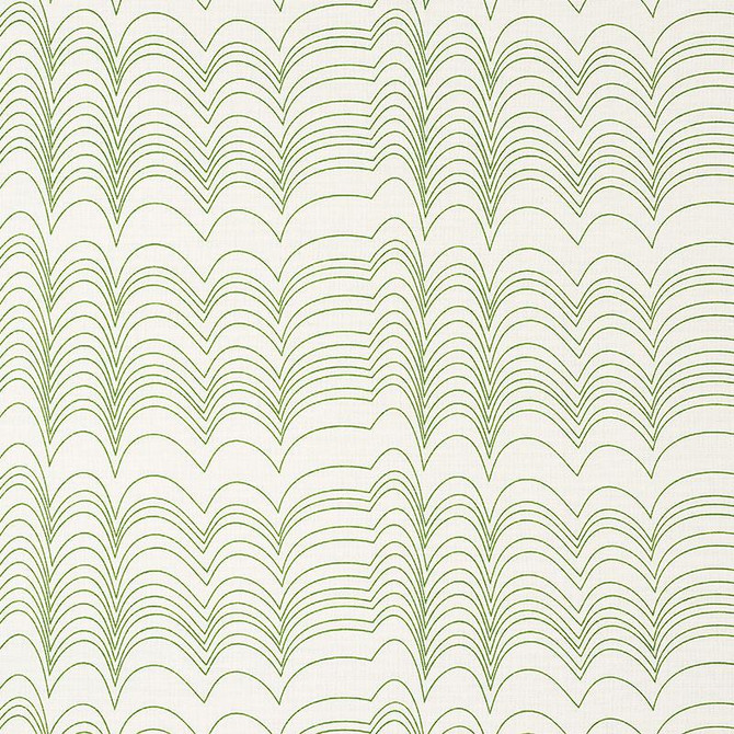 Richter Indoor/Outdoor Green 177111 by Schumacher Fabric Studio Bon 10.75" - Fabric Carolina -