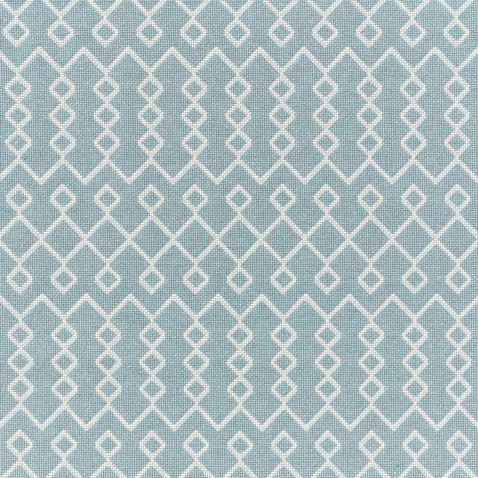 Bricolette Sky 72111 by Schumacher Fabric ESSENTIALS: MID-SCALE UPHOLSTERY COTTON 78% POLYESTER 19% UNITED STATES OF AMERICA WYZENBEEK 30,000 </p><p>Repeat: Horizontal: 1 3/4" (4CM) and Vertical: 9 1/2" (24CM) 54.25 - Fabric Carolina -