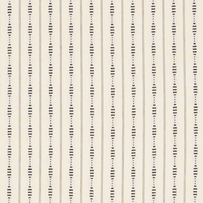 Rania Stripe Black 71900 by Schumacher Fabric CARAVANNE COTTON 100% INDIA </p><p>Repeat: Horizontal: 1 1/2" (4CM) and Vertical: 1 1/2" (4CM) 54 - Fabric Carolina -