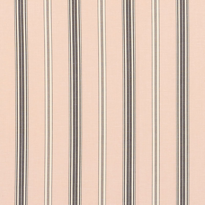 Coco Stripe Blush 71293 by Schumacher Fabric ESSENTIALS: STRIPES II COTTON 65% LINEN 35% INDIA </p><p>Repeat: Horizontal: 4 1/2" (12CM) and Vertical: 55.75 - Fabric Carolina -