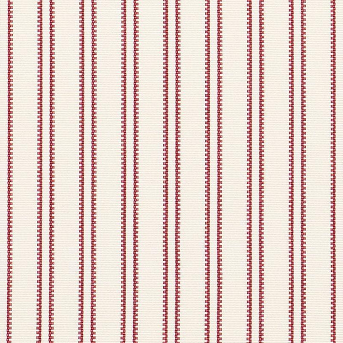 Morrison Red 69864 by Schumacher Fabric Essentials: Small Scale Upholstery Fabrics 1.12" - Fabric Carolina -