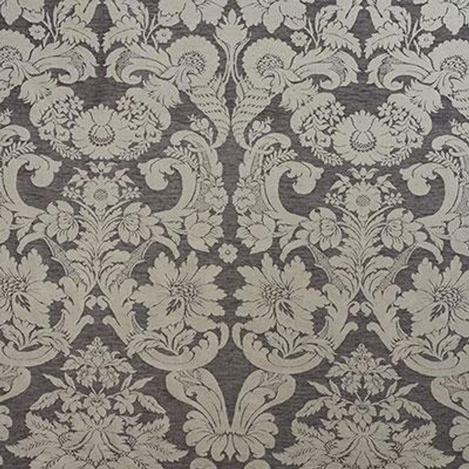 Alento Damasco Mercury 71520 by Schumacher Fabric New Opulence 28.25" - Fabric Carolina -