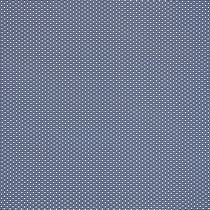 Queen B Ii Navy 176564 by Schumacher Fabric INDOOR/OUTDOOR STUDIO BON See Sample UNITED STATES OF AMERICA MEDIUM </p><p>Repeat: Horizontal: 1 1/4" (3CM) and Vertical: 7/8" (2CM) 54" (137CM) - Fabric Carolina -