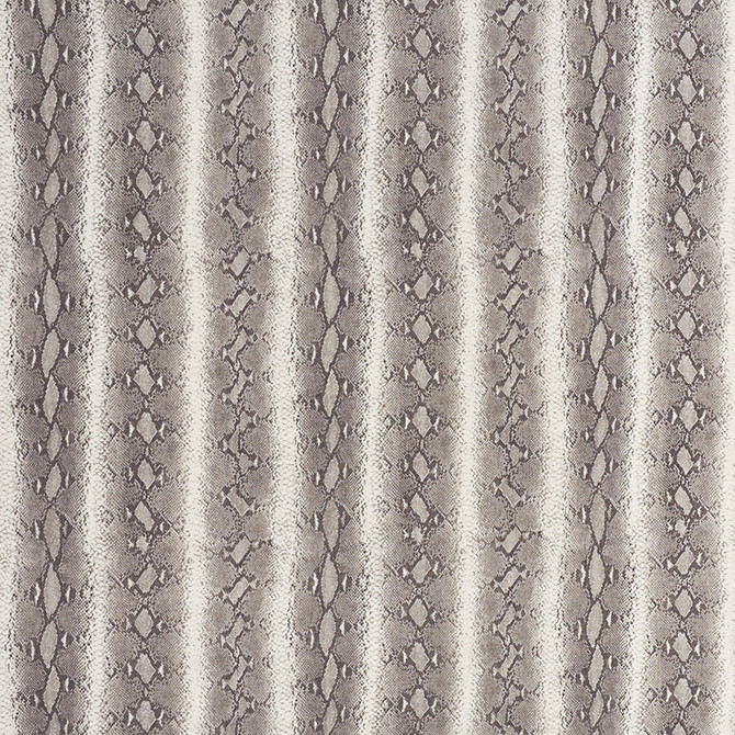 Snake Rattle & Roll Linen Ash 176351 by Schumacher Fabric Animal-Prints-Wovens 100% Linen - Horizontal: 17.75 and Vertical: 19 53.5 - Fabric Carolina -