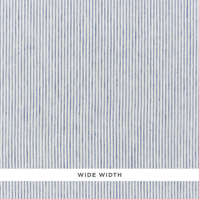 Tori Stripe Navy 70067 by Schumacher Fabric ESSENTIALS: SHEERS & CASEMENTS I LINEN 100% TURKEY </p><p>Repeat: Horizontal: and Vertical: 3/8" (1CM) 118 - Fabric Carolina -