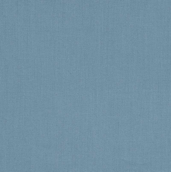 Piet Performance Linen Sterling Blue 69943 by Schumacher Fabric Perfect Basics: Linen - Fabric Carolina -