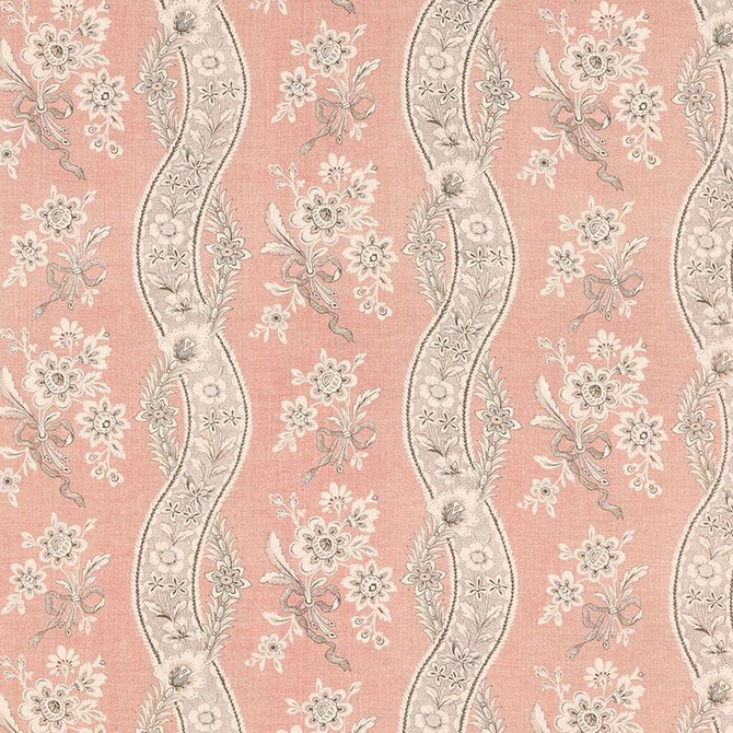 Le Castellet Blush 175980 by Schumacher Fabric Country Chic 13.5" - Fabric Carolina -