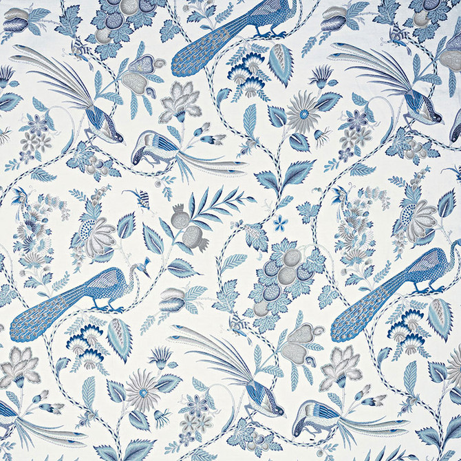 Campagne Bleu & Gris 175952 by Schumacher Fabric SCHUMACHER CLASSICS LINEN 90% NYLON 10% BELGIUM MARTINDALE 20,000 </p><p>Repeat: Horizontal: 18" (46CM) and Vertical: 54" (137CM) 55 - Fabric Carolina -