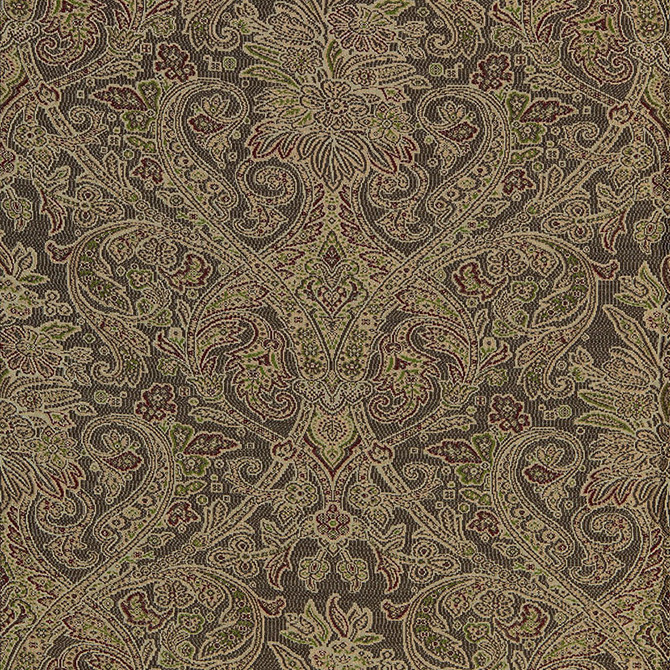Sinclair Wool Paisley Ash 66712 by Schumacher Fabric LUXE LODGE See Sample FRANCE MEDIUM DUTY </p><p>Repeat: Horizontal: 13 1/2" (34CM) and Vertical: 27 1/2" (70CM) 54" WIDE (137CM) - Fabric Carolina -