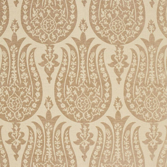 Izmir Chenille Sahara 65863 by Schumacher Fabric Chroma 6.75" - Fabric Carolina -