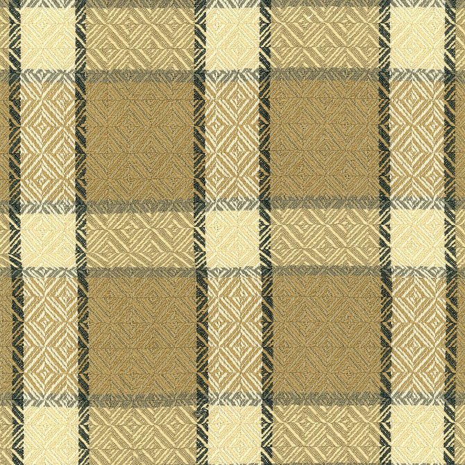 Chesterfield Plaid Cork 55331 by Schumacher Fabric CHROMA See Sample INDIA MEDIUM DUTY </p><p>Repeat: Horizontal: 4 1/2" (11CM) and Vertical: 4 1/2" (11CM) 54" WIDE (137CM) - Fabric Carolina -