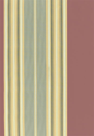 Vivien Silk Stripe Rouge 54131 by Schumacher Fabric - 100% Silk - Horizontal: 13.5 and Vertical: - 54 - Fabric Carolina -