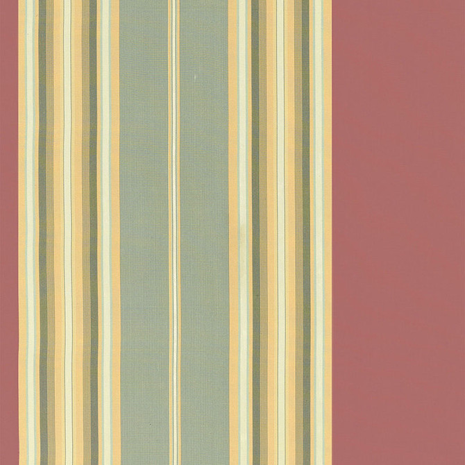 Vivien Silk Stripe Rouge 54131 by Schumacher Fabric CHROMA SILK 100% CHINA </p><p>Repeat: Horizontal: 13 1/2" (34CM) and Vertical: 54 - Fabric Carolina -