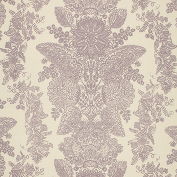 Lace Orchid 2643832 by Schumacher Fabric DW-SPRING 2005 COLLECTION LINEN 58% COTTON 42% UNITED STATES OF AMERICA </p><p>Repeat: Horizontal: 23" (58CM) and Vertical: 27" (69CM) 56 - Fabric Carolina -