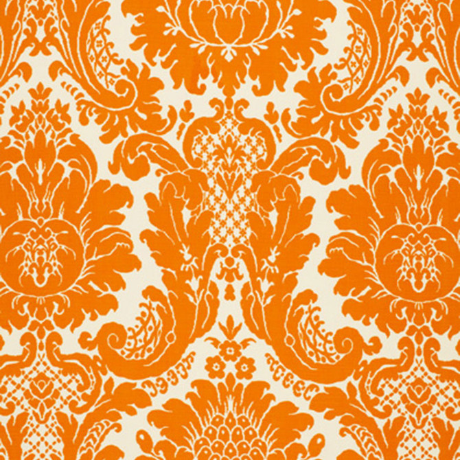 Harmon Manor Ii Tangerine 2643541 by Schumacher Fabric DEC WALK MISC LINEN 55% COTTON 45% BELGIUM </p><p>Repeat: Horizontal: 27" (69CM) and Vertical: 32 1/4" (82CM) 53.5 - Fabric Carolina -