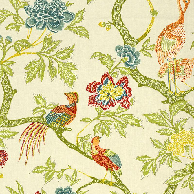 Arbre Chinois Meadow 174080 by Schumacher Fabric Orient Express 27.0" - Fabric Carolina -
