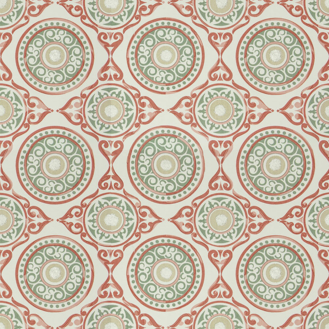 Yield 1 Coral by Stout Fabric RAINBOW LIBRARY BERRY/CINNABAR 100%COT %VEMB INDIA WYZENBEEK 30 000 DOUBLE RUB WEAR TEST (HEAVY DUTY) Horizontal: 18 and Vertical: 17.75 51 in - Fabric Carolina -