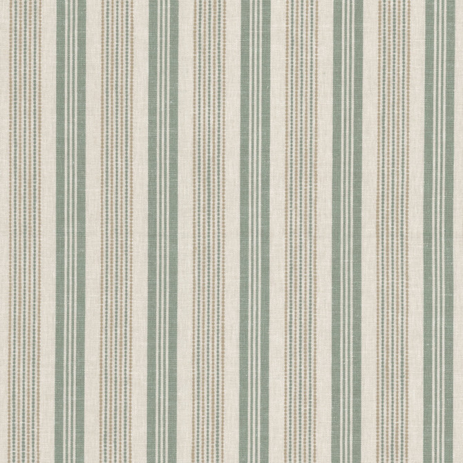 Harrison 1 Seaspray by Stout Fabric Stout Fabric Harrison 1 SeasprayFabric Rainbow Library Mist/Shoreline 52%Cot 48%Pol India </p><p>Repeat: H: 3.5, V: 17.5 54 in - Fabric Carolina -