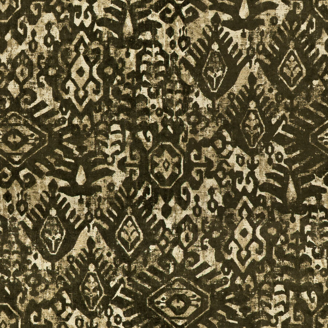 Danzig 1 Espresso by Stout Fabric Stout Fabric Danzig 1 EspressoFabric AFRICAN EXPEDITION TURKEY </p><p>Repeat: H: 27.000, V: 27.000 54 in - Fabric Carolina -