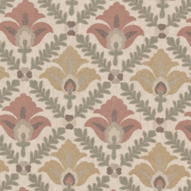 Bonvoyage 2 Primrose by Stout Fabric Stout Fabric Bonvoyage 2 PrimroseFabric Rainbow Library Blossom/Sunset 66%Pol 23%Lin 11%Cot %Bemb India </p><p>Repeat: H: 8.875, V: 0.125 52 in - Fabric Carolina -