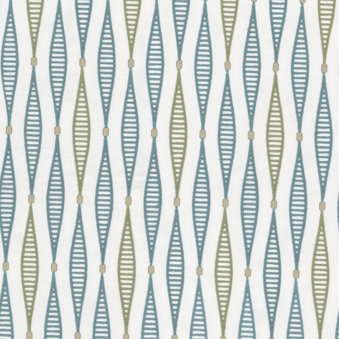 Ladder 1 Seaglass by Stout Fabric