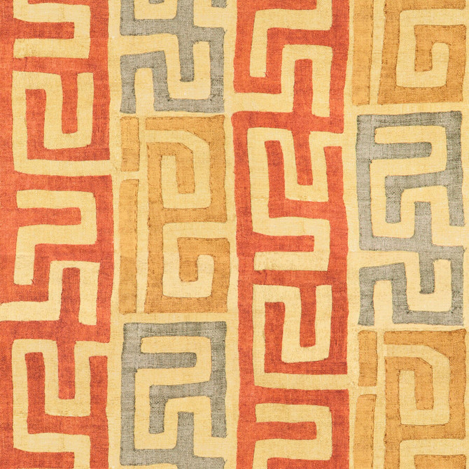 Oromo 1 Tile by Stout Fabric AFRICAN EXPEDITION 100%COT PERU FLAME RETARDANT-U.F.A.C. CLASS 1 CATB 117-2013 WYZENBEEK 51 000 DOUBLE RUB WEAR TEST (HEAVY DUTY) Horizontal: 27.75 and Vertical: 25 54 in - Fabric Carolina -