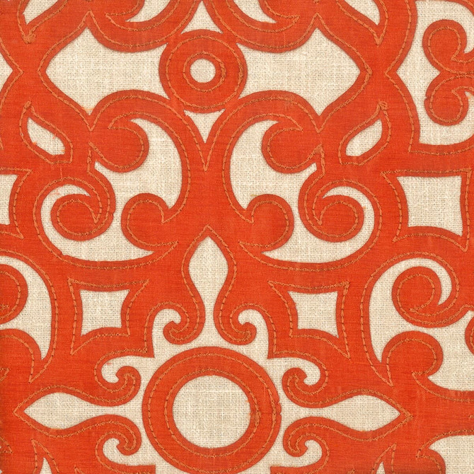 Ginger 1 Russet by Stout Fabric COMFORTABLE LIVING GINGER/SPICE 70%POL 30%COT %PEMB INDIA </p><p>Repeat: 10 54 in - Fabric Carolina -