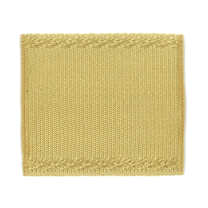 Dubree 32 Maize by Stout Trim PERFECT ACCENT TRIM 99%SVI 1%POL CHINA Horizontal: 0 and Vertical: 0 2.5 in - Fabric Carolina -