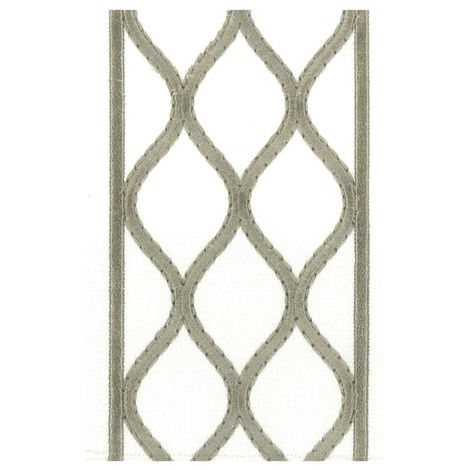 Intrigue 2 Linen by Stout Trim Stout Trim Intrigue 2 LinenTrim ILLUMINATION TRIM 100%COT 100%SVT INDIA </p><p>Repeat: H: 2.500, V: 0.000 4 in - Fabric Carolina -