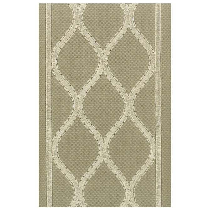 Intrigue 3 Natural by Stout Trim ILLUMINATION TRIM 100%COT 100%SVT INDIA </p><p>Repeat: 0 4 in - Fabric Carolina -