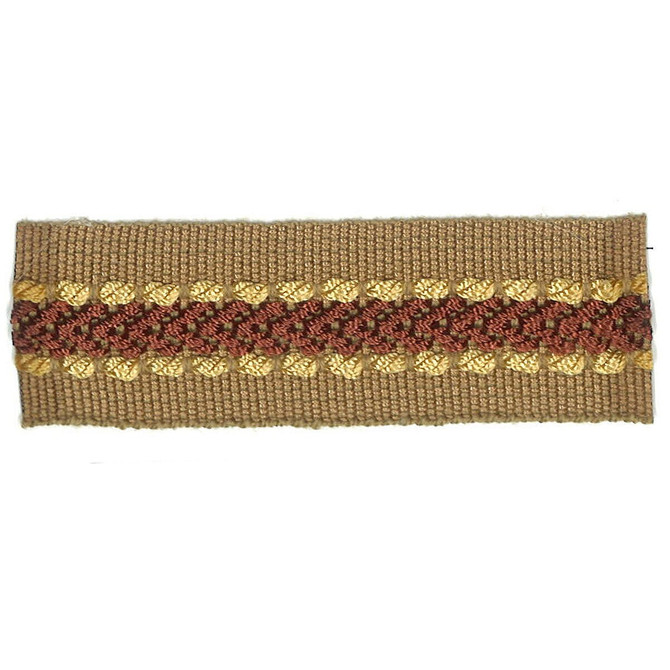 Potter 33 Rosewood by Stout Trim ART OF DESIGN TRIM-2 TAPES 100%SVI CHINA Horizontal: 0 and Vertical: 0 1 in - Fabric Carolina -