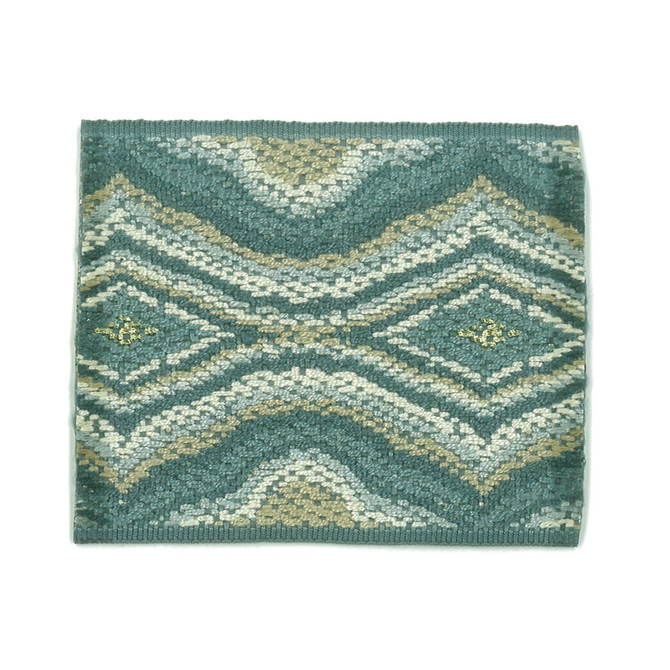 Cobra 6 Chambray by Stout Trim NEW WORLD TRIM VOLUME II 81%SVI 18%POL 1%MTL CHINA Horizontal: 2.25 and Vertical: 0 2.88 in - Fabric Carolina -