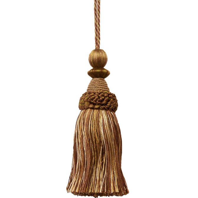 Battersea 28 Acorn by Stout Trim ART OF DESIGN TRIM-2 TASSEL FRINGE 100%SVI CHINA Horizontal: 0 and Vertical: 0 5.5 in - Fabric Carolina -